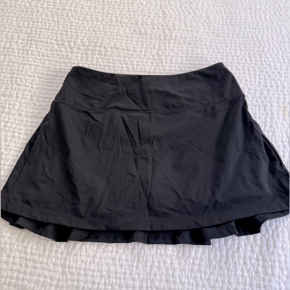 Soothfeel black tennis skirt